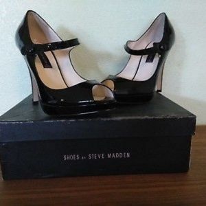 Brytni Peep Toe Mary Janes